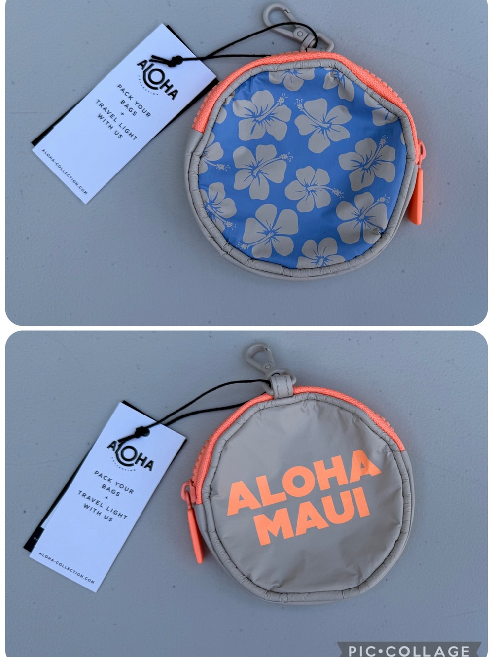 NEW Maui Exclusive 3pc Set: Mini & Small Pouch + Cutie NWT Aloha Collection - Picture 3 of 10